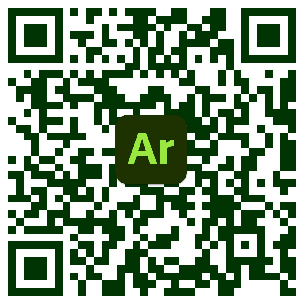Half-Life: Alyx scene QR code.